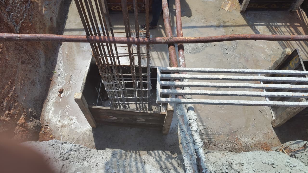 Premium home interior under construction